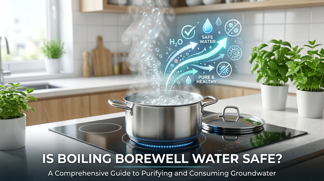 Is Boiling Borewell Water Enough to Make It Safe for Drinking?