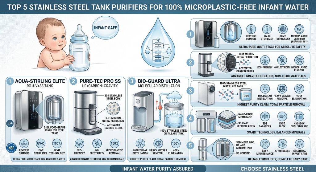The Dangers of Microplastics in Baby Formula: How to Filter Them Out (2026 Guide)
