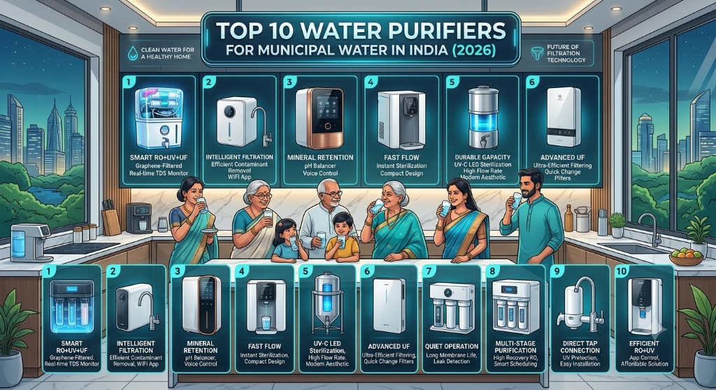 Best Aquaguard Water Purifiers for Home in Mumbai: BMC Tested (2026)