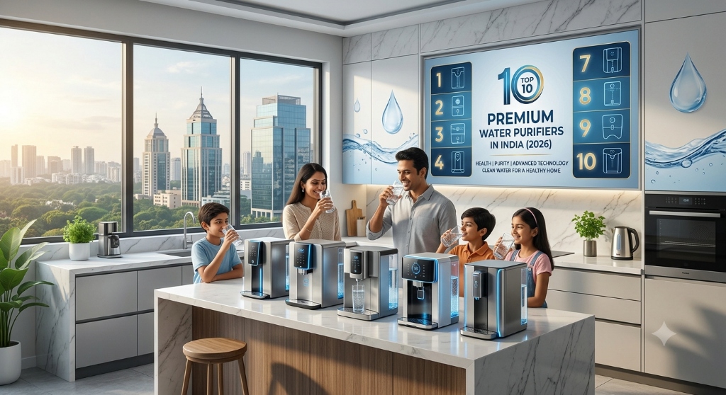 Top 10 Premium Water Purifiers in India (2026)